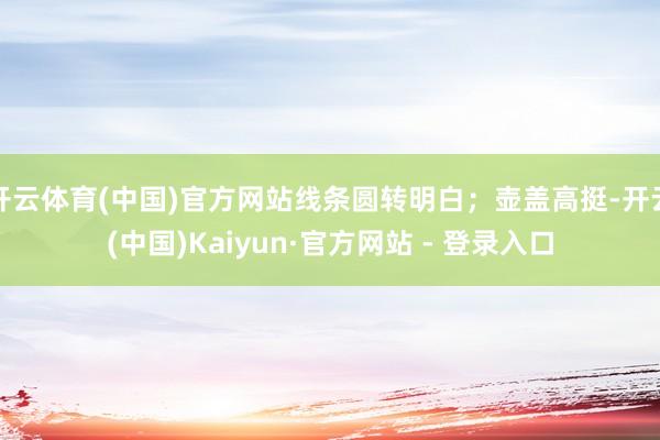 开云体育(中国)官方网站线条圆转明白；壶盖高挺-开云(中国)Kaiyun·官方网站 - 登录入口