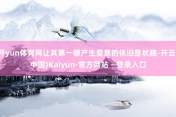 开yun体育网让其第一眼产生爱意的依旧是状貌-开云(中国)Kaiyun·官方网站 - 登录入口